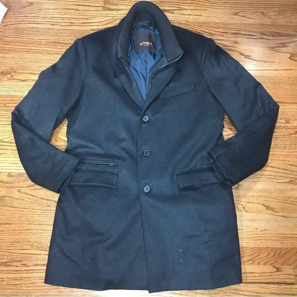 Allegri Milano Men's Fancy Cashmere Blend Coat - Picture 2 of 16